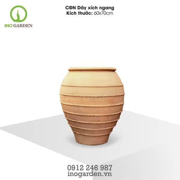 mẫu chậu gốm đất nung trồng cây