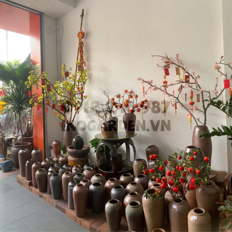 bình gốm cắm hoa đẹp