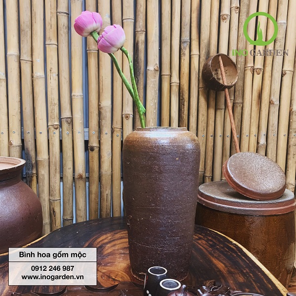 bình gốm đất nung