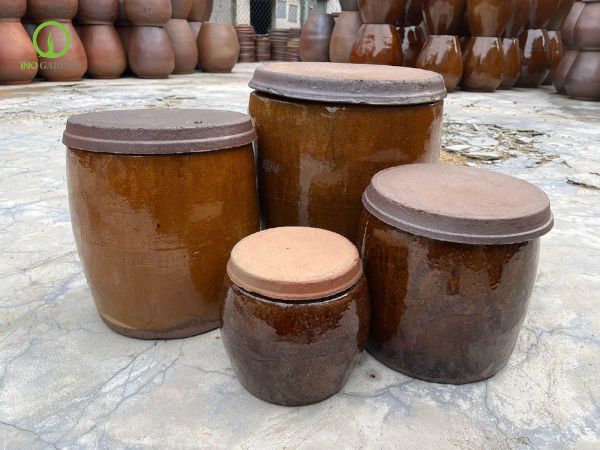 cái kiệu đựng nước mưa