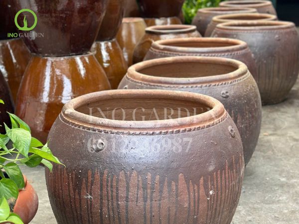 chậu cây cảnh bằng gốm