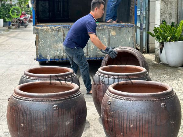 chậu cây bằng gốm đẹp
