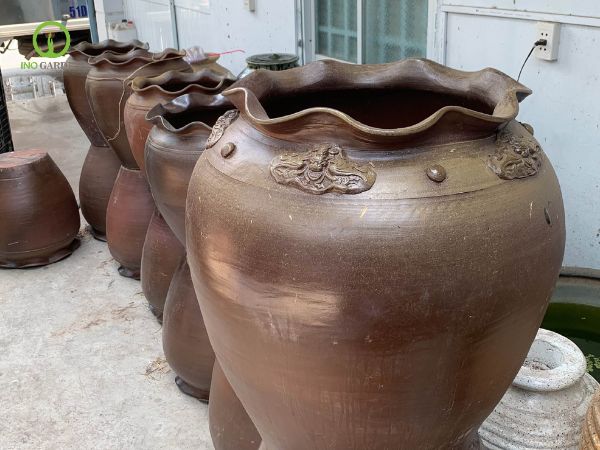chậu đất trồng cây