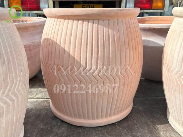 chậu gốm trồng cây 1