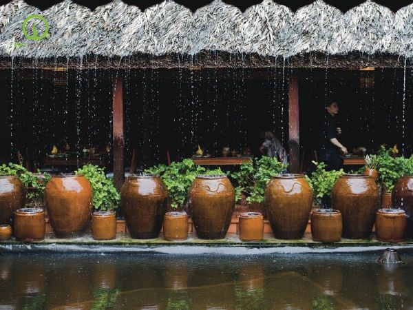 lu đựng nước trang trí
