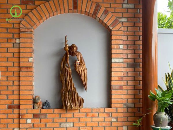 gạch gốm ốp tường trang trí