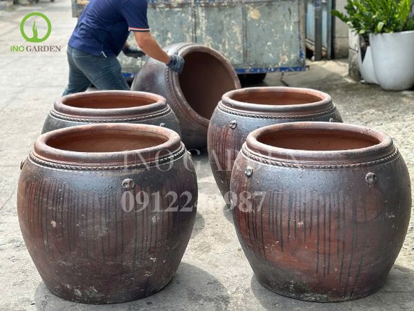lu chậu trồng cây cỡ lớn
