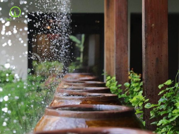 lu đựng nước trang trí