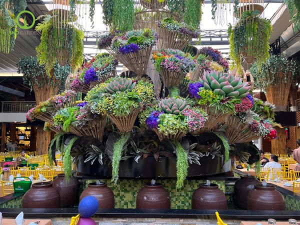 lu gốm trang trí