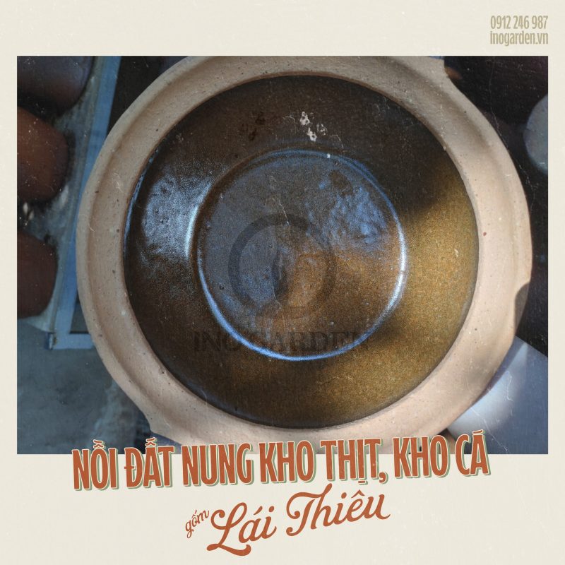 nồi đất nung kho cá