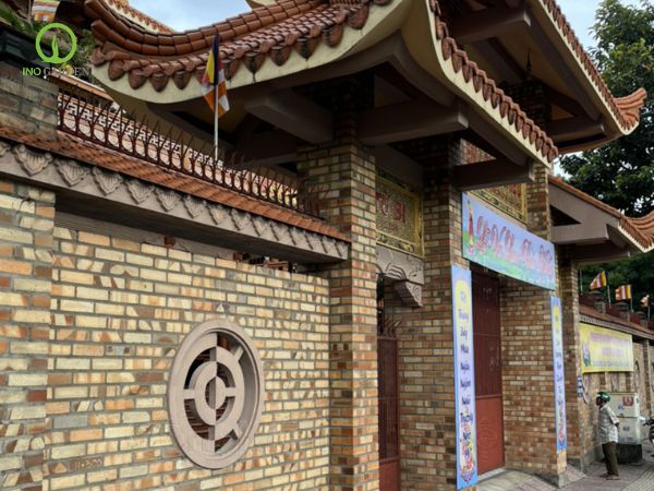 tường rào gạch xây không trát